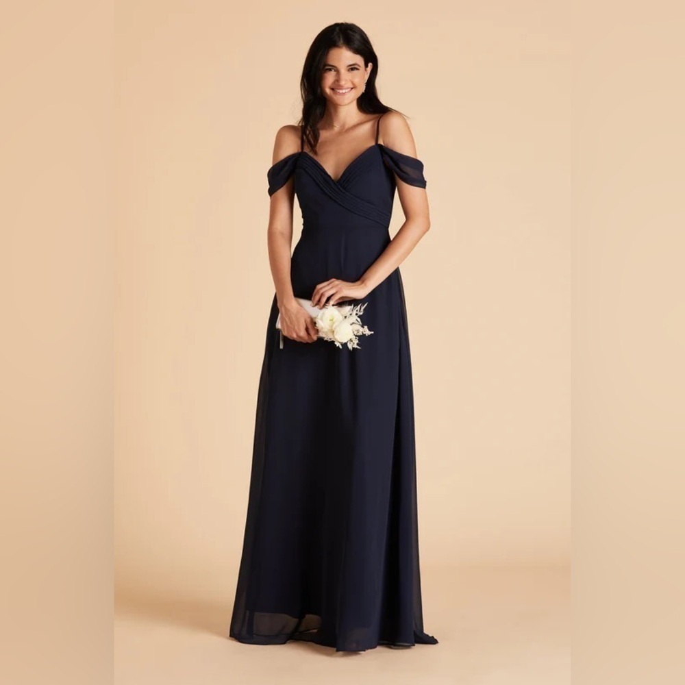 NWT Birdy Grey Spence Convertible Dress in Chiffon Navy